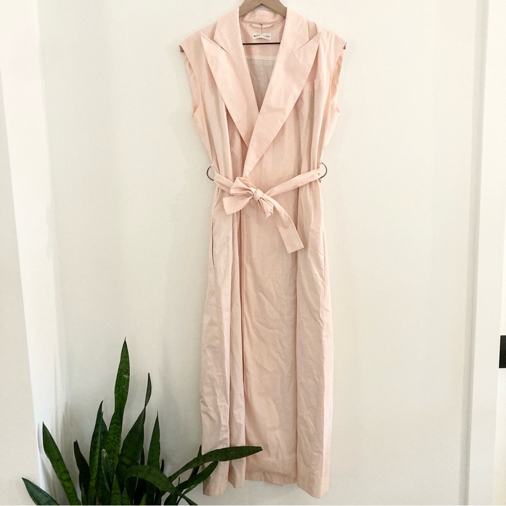 BITE London Collection Blush Pink Trench Dress - Classic, Like New